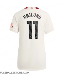 Günstige Manchester United Rasmus Hojlund #11 3rd trikot Damen 2023-24 Kurzarm
